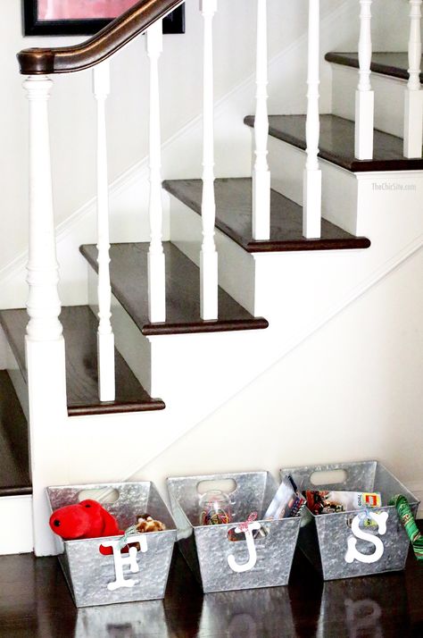 Stairs Organization, Office Closet Ideas, Bottom Of Stairs, Stair Basket, Home Office Closet, Closet Planning, Dorm Organization, Rachel Hollis, Stairs Ideas