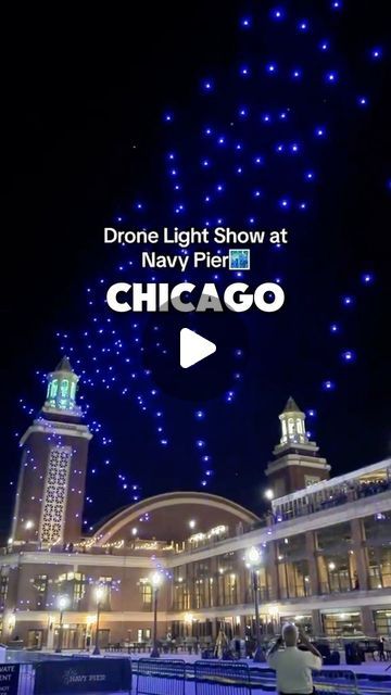 Things To Do In Chicago on Instagram: "✨ Summer Celebration Drone Show ✨
📅 Saturday, August 31
🕘 9:45 PM
📍 South Dock, Chicago (between Chef Art Smith’s Reunion and the Wave Wall stage) at Navy Pier 600 E Grand Ave.

✨Over 300 synchronized drones lighting up the night sky!
Celebrate sweet treats and summertime with colorful, illuminated images. 🍦🌈

🎆 Stick around for the award-winning fireworks show at 10 PM! 

🎟️ FREE to attend! Don’t miss it!

👉Follow @ThingsToDoinChicago for more!

🎥©️ @samantha.jankusky 

#dronefun #summercelebration #freeinchicago #chicagosummer #thingstodoinchicago #instachicago #chicagooutdoors #chicagogram" Navy Pier Chicago Fireworks, Drone Show, Chef Art, Navy Pier Chicago, Art Smith, Chicago Summer, Things To Do In Chicago, Wave Wall, 10 Pm