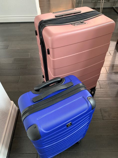 Upgraded the kids luggage right before Spring break. They love their new luggage with rolling wheels. Easy to run through an airport or in hotels. #FamilyTravel #Luggage #KidsWhoTravel #Kiddos #TargetFinds Follow my shop @Da’Stylish Foodie on the @shop.LTK app to shop this post and get my exclusive app-only content! #liketkit #LTKkids @shop.ltk https://liketk.it/3BXX9 Cheap Casual School Luggage, Versatile Rectangular School Luggage, Big Luggage Suitcases, Cheap Business Luggage, Rectangular Shape, Cheap Rectangular On-the-go Luggage, Luggage Packing, Tire Pictures, Packing Luggage, Church Pictures