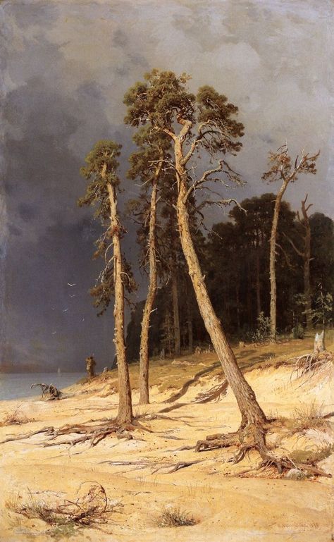 To Honor Old Masters - Ivan Ivanovich Shishkin , the world best Tree painter — Steemit Russian Landscape, National Art Museum, Fine Art Painting Oil, Wildlife Artists, Russian Art, Painting Class, Old Master, Cool Paintings, Environmental Art