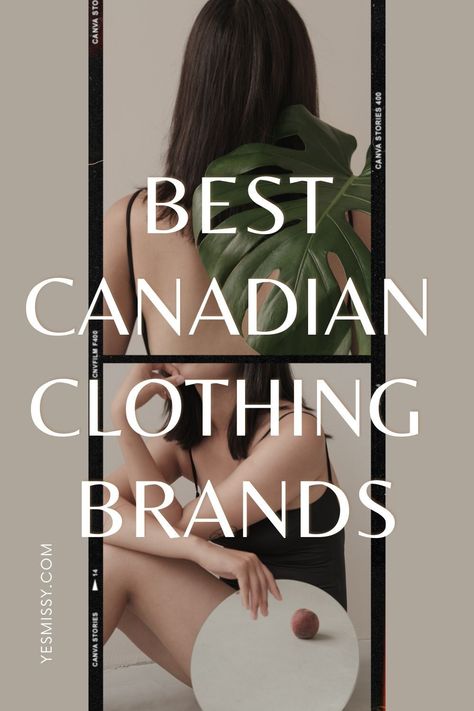 15 Canadian clothing brands for apparel, outerwear, shoes, accessories, intimates & more. Ranging from budget friendly to designer splurges.. Canadian Street Style, Canadian Style Clothing, Canadian Outfit, Affordable Clothing Brands, Best Shopping Websites, Canadian Style, Canada Clothes, Canadian Clothing, Money Clothes