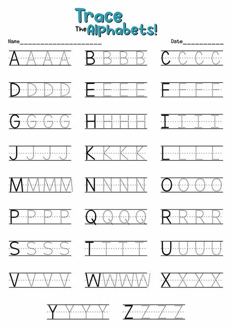 Teaching Aesthetic, Letters Kindergarten, Writing Alphabet Letters, Writing Patterns, Writing Alphabet, Alphabet Practice Sheets, Alphabet Practice Worksheets, Practicing Drawing, Alphabet Handwriting Practice