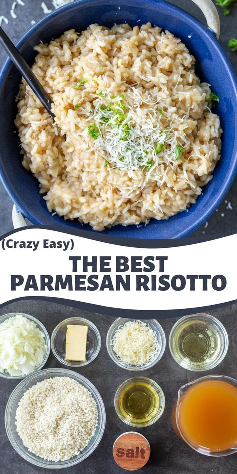 Recipes With Arborio Rice, Arborio Rice Recipes Easy, Arborio Rice Recipes, Short Grain Rice, Dream Restaurant, Easy Risotto, Risotto Recipes Easy, Pasta Side, Risotto Dishes