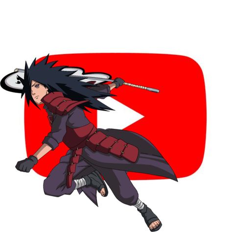 Ikon Logo Anime, Anime App Icon Youtube, Youtube Logo Aesthetic, Anime App Icon Covers, Naruto App Icons, Icon Logo Anime, Madara Naruto, Anime App Icon, App Icon Covers