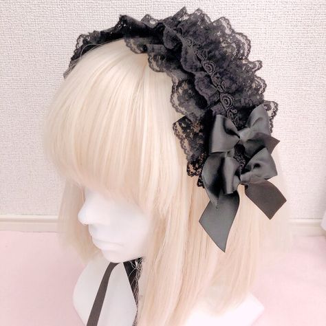 Romantic Goth, Ropa Diy, J Fashion, Dream Hair, Fashion Design Clothes, Harajuku Fashion, Lolita Dress, Gothic Lolita, Lolita Fashion