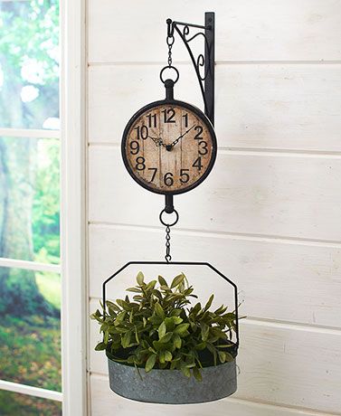 Farmhouse Clock, Do It Yourself Decoration, Diy Farmhouse Ideas, Diy Farmhouse Decoration, Farmhouse Clocks, Casa Vintage, Vintage Farmhouse Decor, Farmhouse Decoration, Farmhouse Bedroom Decor