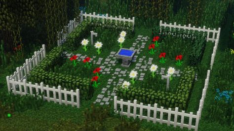 mrcrayfishs-furniture Chalet Minecraft, Minecraft Cool, Minecraft Garden Ideas, Minecraft Garden, Minecraft Decoration, Minecraft Structures, Minecraft Farm, Minecraft Mod, Skins Minecraft