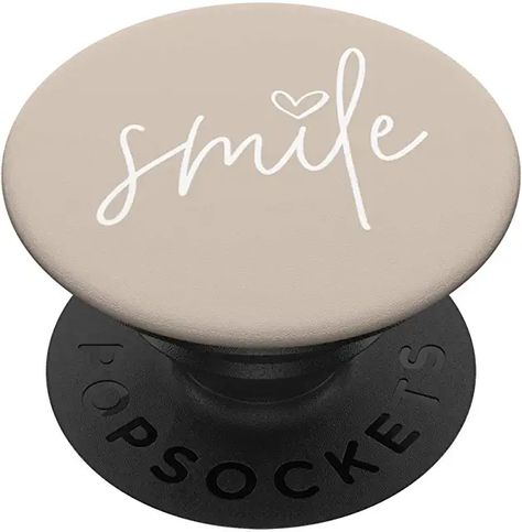 Amazon.co.uk : pop socket beige Cool Popsockets, Popsocket Design, Cute Popsockets, Preppy Phone Case, Diy Pop Socket, Indie Photography, Pop Sockets Iphone, Girly Phone Cases, Birthday Items