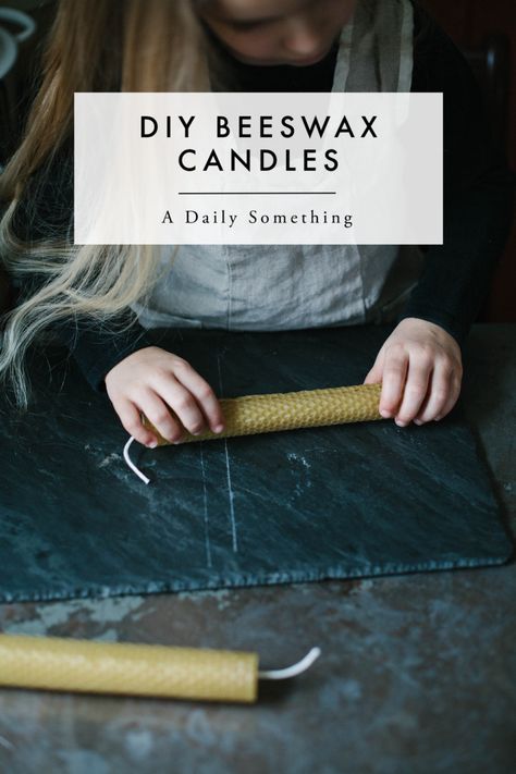 Make Hand Rolled Beeswax Candles with Kids While Embracing the Seasons - A Daily SomethingA Daily Something Beeswax Molds, Beeswax Diy, Rolled Beeswax Candles, Beeswax Candles Diy, Rolled Candles, Hand Dipped Candles, Energy Candles, Food Candles, Buy Candles