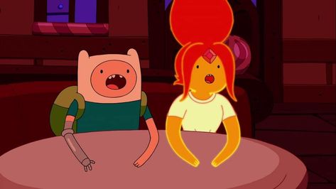 Adventure Time (2010) Finn And Flame Princess Matching Pfp, Finn And Flame Princess Matching Icons, Finn And Flame Princess, Princesa Llama, Flame Princess And Finn, Adventure Time Flame Princess, Adventure Time Girls, Flame Princess, Adventure Time Finn