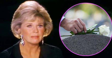 Why Doris Day Will Not Have A Funeral, Memorial, Or Grave Marker How To Clean Grave Headstones, Visiting Grave, Memorial Video, Famous People Headstones, Elvis Presley Grave, Grave Yard, Famous Gravesites, Doris Day, Turner Classic Movies