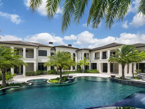 Florida Mansion, Beach Mansion, Wynn Las Vegas, Mega Mansions, Florida Homes, Grand Foyer, Saltwater Pool, Delray Beach, Fame Dr