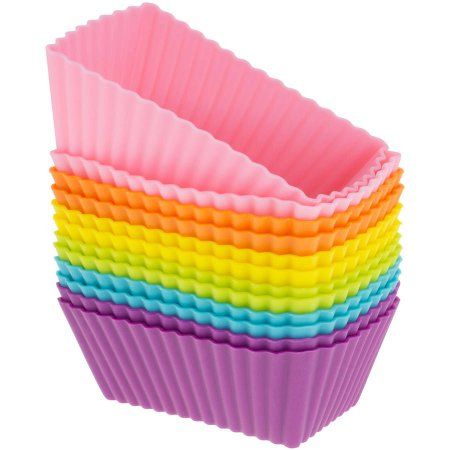 Cupcake Holders, Silicone Cupcake Liners, Muffin Baking, Rectangle Cake, Cupcake Maker, Silicone Baking Cups, Chocolate Crafts, Cupcake Pans, Eid Al-adha