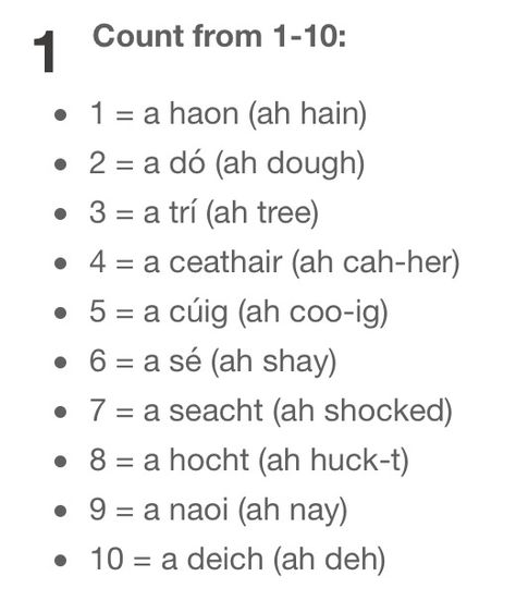 Counting from 1-10 in Irish Gaelic. Gaeilge Aesthetic, Gaelic Aesthetic, Irish Quotes Gaelic, Irish Gaelic Tattoo, Gaelic Culture, Learn Irish, Irish Gaelic Language, Irish Aesthetic, Gaelic Tattoo