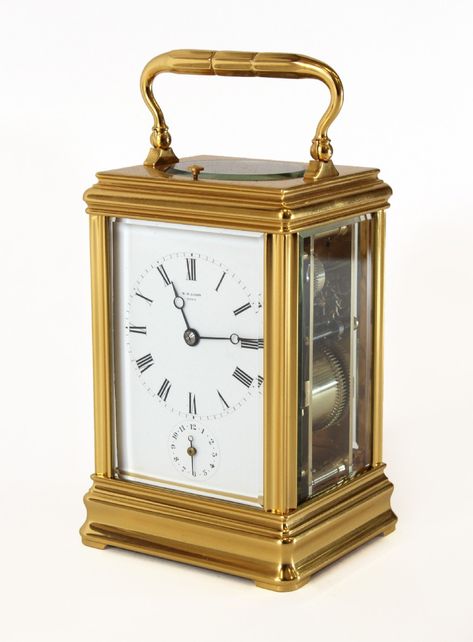 DROCOURT STRIKE REPEAT CARRIAGE CLOCK Paris Clock, Marine Chronometer, Living Room Clocks, Carriage Clocks, Mantel Clocks, Clock Movements, Antique Clocks, Antique Watches, Antiques For Sale