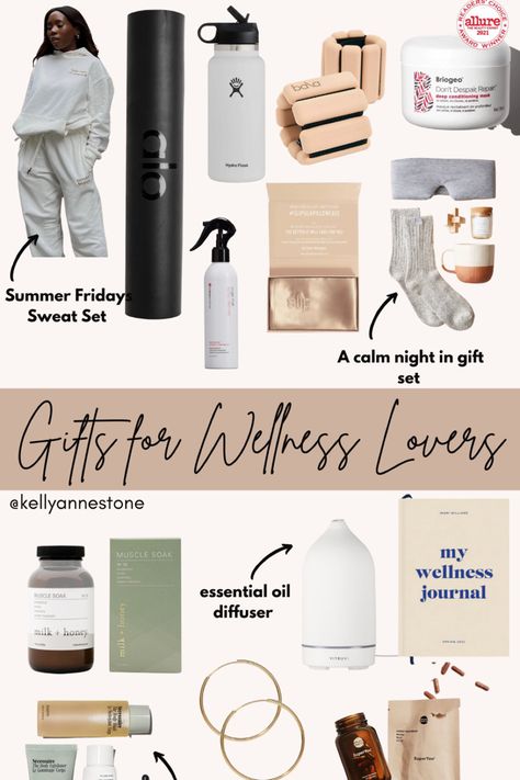 Gift ideas for wellness Wellness Christmas Gifts, Wellness Must Haves, Wellness Wishlist, Wellness Gift Ideas, Makeup Acne, Cheap Gift Ideas, Mom Gift Ideas, Stocking Stuffers For Her, Cheap Christmas Gifts