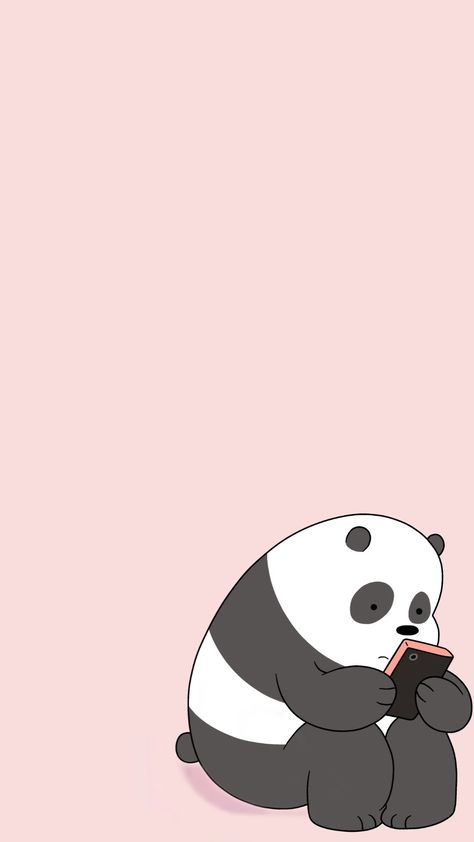 Background wallpaper for phone Panda Bear Wallpaper, We Bare Bears Panda, Panda Wallpaper Iphone, Panda Bears Wallpaper, Trio Wallpaper, Bears Wallpaper, Wallpaper For Phone, Dont Touch My Phone Wallpaper, Diy Birthday Gifts For Friends