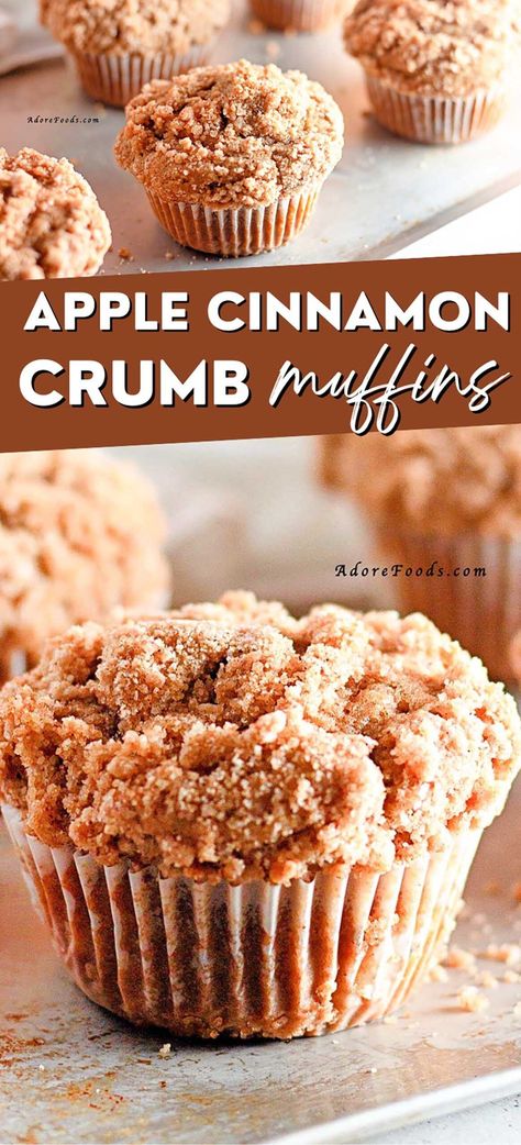 Glazed Apple Crumb Muffins, Apple Crunch Muffins, Apple Cinnamon Strudel Muffins, Panera Apple Crunch Muffin Recipe, Muffin Display Brunch, Apple Strudel Muffins Recipes, Costco Apple Crumb Muffins, Apple Cinnamon Crumb Muffins, Fun Muffin Recipes