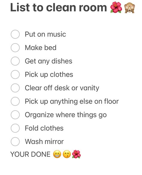 Cleaning A Messy Room, Cleaning Room Tips, How To Clean Your Room, Bedroom Cleaning Tips, Tidying Tips, 6th Grade Tips, Clean Room Motivation, Clean Room Checklist, Cleaning Hacks Bedroom