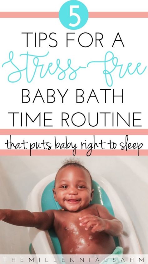 Mom advice: Bath time with baby can be stressful, but it certainly doesn't have to be. Check out these 5 tips for a stress-free baby bath time routine. Baby Bath Time Essentials, Sleep Training, Baby Bath Tub, Co-Bathing, Baby Bath Time Hacks, Newborn First Bath Baby Bath Time Essentials, Time Routine, Baby Bath Tub, Pumping Moms, Baby Bath Time, Baby Sleep Problems, Baby Arrival, Sleep Training, After Baby