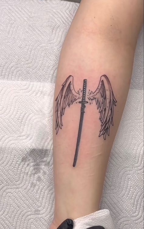 Chainsaw Man akiangel tattoo Angel Beats Tattoo, Csm Tattoo Ideas, Csm Tattoo, Chainsaw Man Nails, Aki Tattoo, Chainsaw Tattoo, Chainsaw Man Tattoo, 666 Tattoo, Angel Devil Tattoo