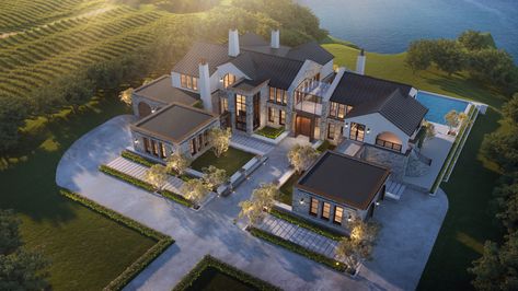 2 Connected Houses, 3 Houses On One Property, Big Suburban House, Bloxburg Home Ideas, Craftsman Mansion, Farmhouse Mansion, Divine Frequency, Apple Swan, London Estate