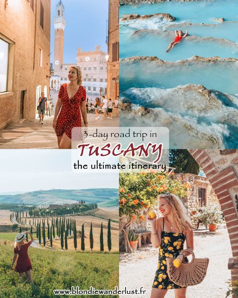 Tuscany Road Trip Itinerary, Tuscany Itinerary 5 Days, 3 Days In Tuscany Italy, Tuscany Italy Itinerary, Italian Roadtrip, Tuscany Road Trip, Tuscany Trip, Italy Road Trip Itinerary, Tuscany Itinerary