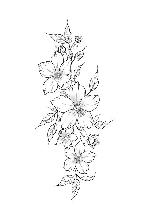 Calf Tattoos For Women, Violet Flower Tattoos, Violet Tattoo, Forearm Flower Tattoo, Tattoos For Women Flowers, Floral Tattoo Sleeve, Tattoo Stencil Outline, Floral Tattoo Design, Calf Tattoo