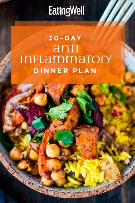 Inflammation Diet Recipes, Anti Inflammation Recipes, Inflammation Diet, Easy Sheet Pan Dinners, Breakfast Low Carb, Inflammatory Foods, Dinner Plan, Mediterranean Diet Recipes, Healthy Meal Plans