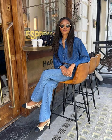 Symphony of Silk (@symphonyofsilk) • Instagram photos and videos Wide Leg Levis, Effortless Fall Outfits, Levis Outfit, 90s Trends, Chic Fall Outfits, Outfit Formulas, Ribbed Knit Dress, Dress Images, Denim Trends