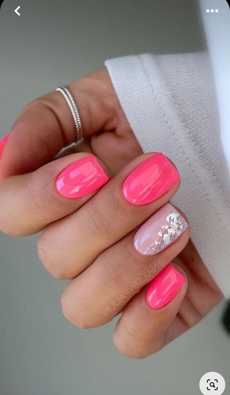 Opi Gel Nails, August Nails, Simple Gel Nails, Vacation Nails, Shellac Nails, Short Acrylic Nails Designs, Nail Designs Glitter, Nails 2024, Girls Nails