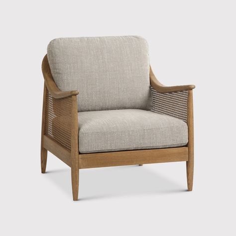 Field House, Oak Armchair, Club Armchair, Fabric Accent Chair, Natural Aesthetic, Barker And Stonehouse, Spanish House, Weathered Oak, Fabric Armchairs