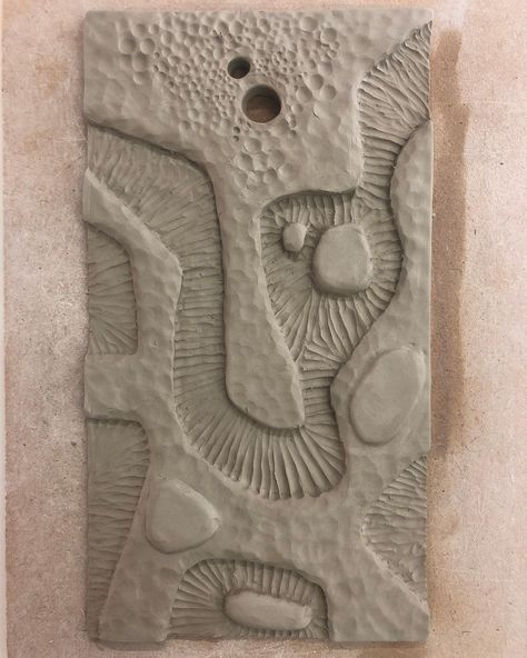 clay therapy #ceramics #relief #texture Clay Therapy, Simulated Texture, Clay Relief, Ceramic Relief, Healing Clay, Ceramic Texture, Clay Texture, Clay Projects, Art Class