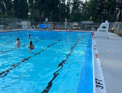 Tanglewilde Public Pool in Lacey is Open to Anyone Who Wants to Swim Public Pool Aesthetic, Public Swimming Pool, Public Pool, Inside Pool, Summer Vision, Pool Floaties, Lap Swimming, Tennis Lessons, Camping Aesthetic