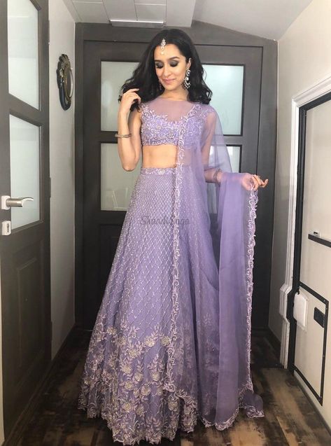 Royal bridesmaid look for wedding function    #bride #indianbride #indianweddinginspiration #bridalinspo #shaadisaga  #lehengainspiration #bridesmaids #celebrityoutfit #bridallooks #bridesmaidoutfit Indian Outfits Lehenga, Indian Dresses Traditional, Lehenga Collection, Designer Saree Blouse Patterns, Ghagra Choli, Party Wear Indian Dresses, Engagement Dresses, Indian Wedding Outfits, Shraddha Kapoor