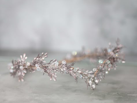 This beautiful flower elven tiara is a lovely accessory, perfect for a party, or wedding.  Head circumference:  one size fits all (adjustable) / fits adults and older children If the crown should fit the baby, after buying please give head circumference Fairy Wedding Accessories, Elven Wedding Crown, Flower Crown Fairy, Elf Wedding, Elf Headpiece, Fairy Tiara, Elven Circlet, Wedding Circlet, Bridal Circlet