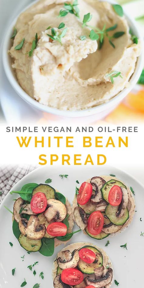 Basil Tofu, White Bean Spread, Crockpot Vegan, Meals Vegan, Vegan Spread, Cakes Easy, Vegan Sandwiches, Oil Free Vegan Recipes, Tempeh Recipes