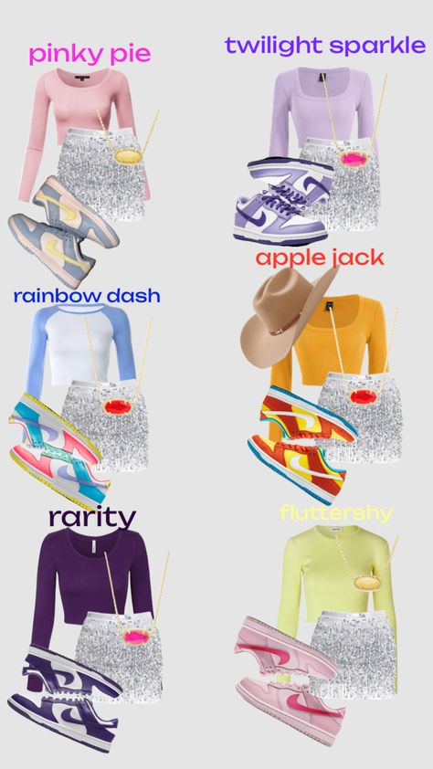 group of 6 Halloween costume!! (my little pony) Clothes And Shoes, Your Aesthetic, My Little Pony, Halloween Costume, Energy, Halloween, Clothes