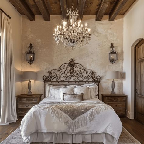 Unlock These Mediterranean Bedroom Secrets - Edward George Tuscan Guest Bedroom, Italian Rustic Bedroom, Spanish Room Decor Bedroom, Medeteranian Bedroom Style, Italian Villa Bedroom Tuscan Style, Spanish Bedroom Ideas Hacienda Style, Mediterranean Style Bedroom Master Suite, Medditeranean Style Bedroom, Spanish Style Rooms Bedrooms