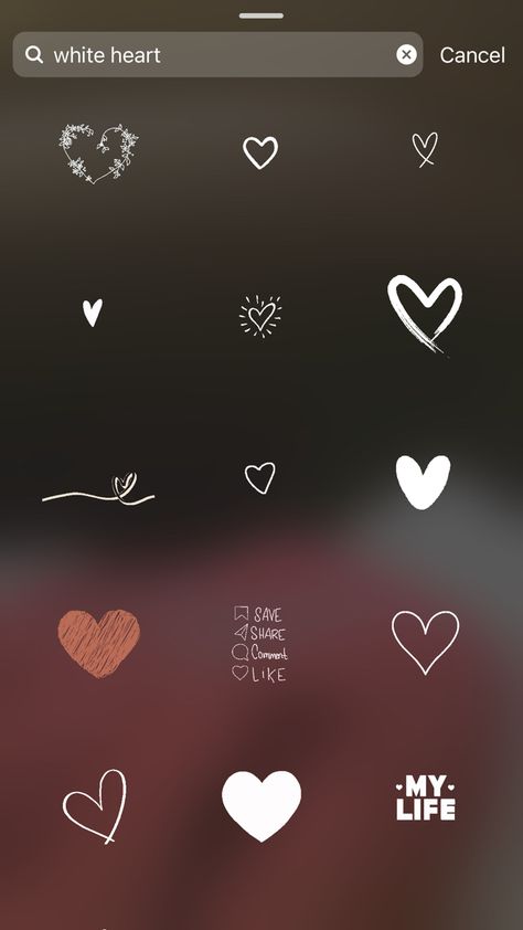 Heart Gif Instagram Story, Design For Instagram Stories, Heart Story Instagram, Heart Gifs Instagram Ideas, Instagram Stickers Heart, Key Words For Instagram Gif, Cute Instagram Stickers Hearts, Insta Heart Stickers, Heart Instagram Sticker