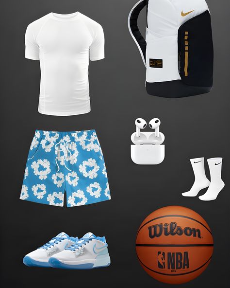 Basketball Aesthetic Outfit, Hooper Outfit, Basketball Fits, Outfit Basketball, Basketball Outfits, Ball Outfits, Bball Shoes, Basketball Outfit, Future Clothing