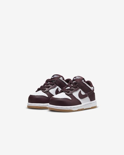 Nike Dunk Low Baby/Toddler Shoes. Nike.com Nike Kids Shoes, Infant Shoes, Fits Inspo, Nike Kids, Nike Dunk Low, Dunk Low, Shoes Nike, Toddler Shoes, Nike Dunk