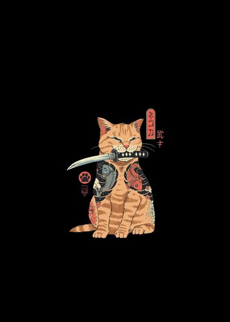 Yakuza Aesthetic Wallpaper, Cat Yakuza Tattoo, Yakuza Cat Tattoo, Oni Aesthetic Wallpaper, Yakuza Wallpaper Iphone, Japanese Yakuza Wallpaper, Yakuza Illustration, Yakuza 0 Wallpaper, Yakuza Wallpaper