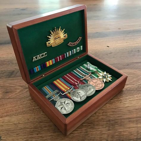 Any veteran owning a number of medals, will find it quite useful to have a medal box case where he would safely store or display his medals. Such box can occupy a place of honour in any veteran's home as a testament to personal achievement. This is such a good gift for medals' owner. Challenge Coin Display Case, Medals Display, Umbrella Wreath, Military Shop, Flag Display Case, Personalized Shadow Box, Challenge Coin Display, Display Frames, Flag Display