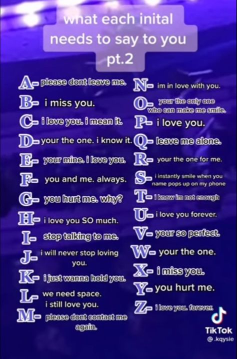 How Much Initials Like You, If Ur Crushes Name Starts With, Initials That Are Meant To Be Together C Edition, If Their Initial Starts With Tiktok, These Initials Are Meant To Be, What This Initial Wants To Tell You, If His Name Starts With, Letters That Go Together, Initials Videos