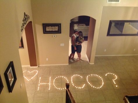 [ closed with cadence ] carter] i wait in your living room when i hear the keys jingle in the door. i smile big and you... Big Hoco Proposals Ideas, Dance Answers, Sadie Hawkins Proposals, Prom Things, Cute Hoco Proposals, Hoco 2023, Dance Proposals, Country Prom, Funny Prom