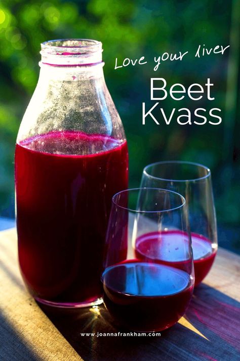 A fermented beet tonic made up of really simple ingredients. Your liver will love you and you won't believe how easy it is to make AIP | Kvass | Liver Tonic | Nutrient Density | Beet Recipes | Beetroot Recipes | Fermentation | Fermented Drink Recipes | AIP Drinks | Fermented Foods | Eat the Rainbow | Healthy Drinks Recipes | Healthy Recipes Kvass Recipe, Beet Kvass, Kombucha Recipe, Health Tonic, Fermentation Recipes, Best Probiotic, Aip Diet, Fermented Vegetables, Fermented Drink