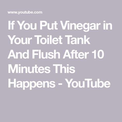 Cleaning Toilet Tank, Toilet Tank Cleaner, Cleaning Toilets, Eyesight Improvement, Bathroom Cleaners, Toilet Cleaning Hacks, Easy Cleaning Hacks, Homemade Cleaning Solutions, Vinegar Cleaning