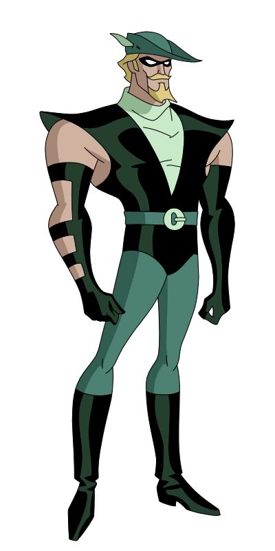 Green Arrow by SpiedyFan on deviantART Justice League Animated, Dc Animated, Green Lantern Hal Jordan, Justice League Unlimited, Bruce Timm, Arte Dc Comics, Model Sheet, Superhero Characters, Cartoon World