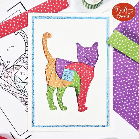 Iris Folding Templates Free Printable Paper Piecing, Hair Bow Templates, Free Svgs For Cricut, Svgs For Cricut, Iris Folding Templates, Dog Shadow Box, Iris Paper Folding, Iris Folding Pattern, Cat Template